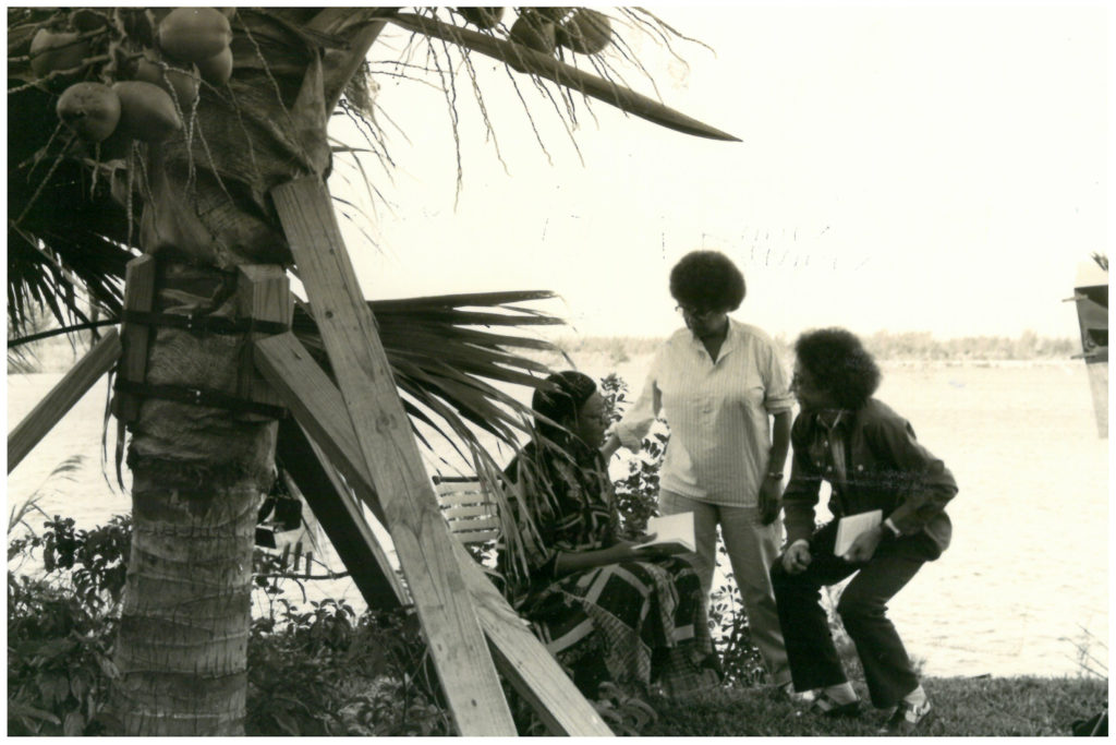 Tournage Miami avec Maya Angelou