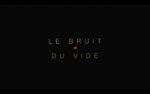 Le bruit du vide